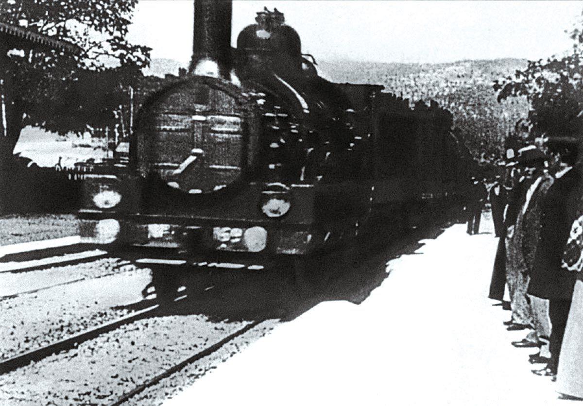 Les fr ères Lumière, Entrée en gare de La Ciotat, 1895.