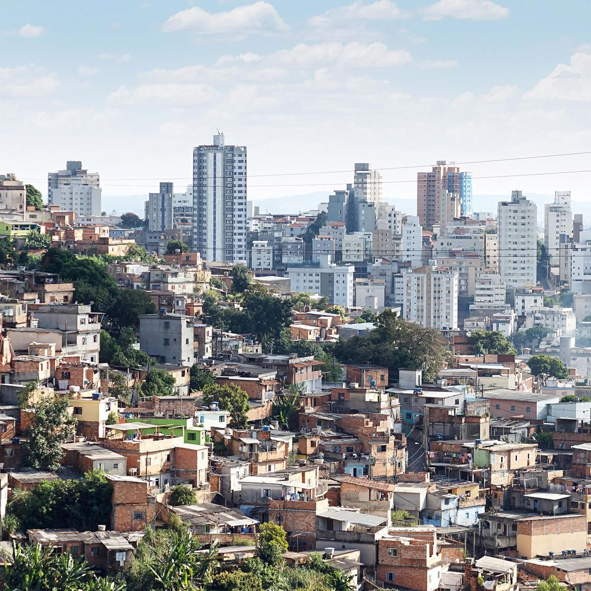 Les inégalités à Rio de Janeiro (Brésil).