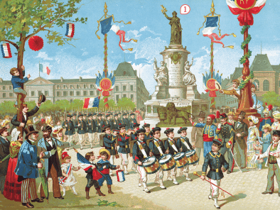 La fête du 14 juillet 1883, place de la République
