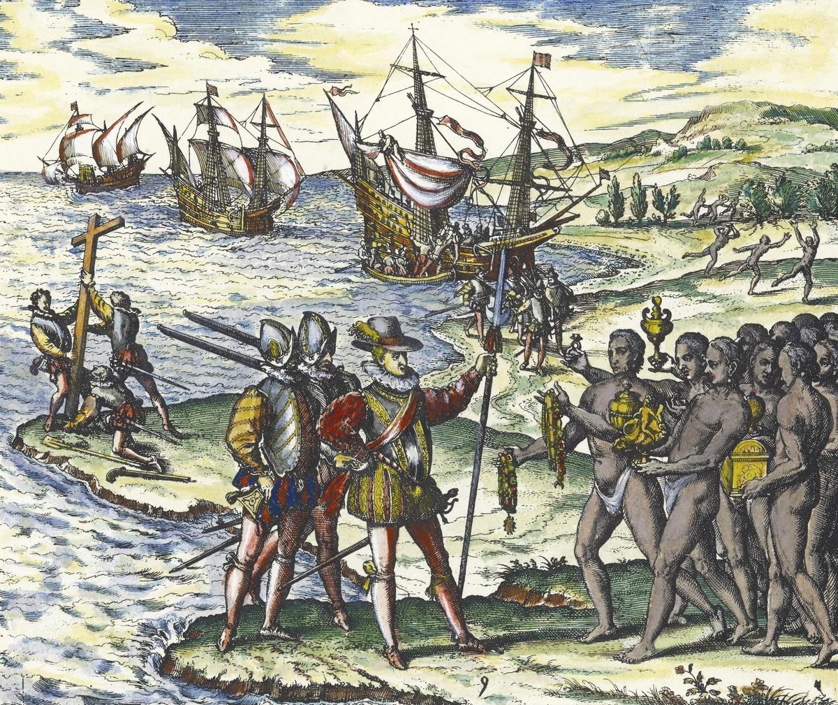 Doc. 3 : Colomb à la rencontre des indigènes