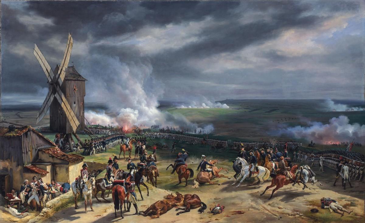 Horace Vernet, La bataille de Valmy, 1826, huile sur toile, 175 x 287 cm (National Gallery, Londres).