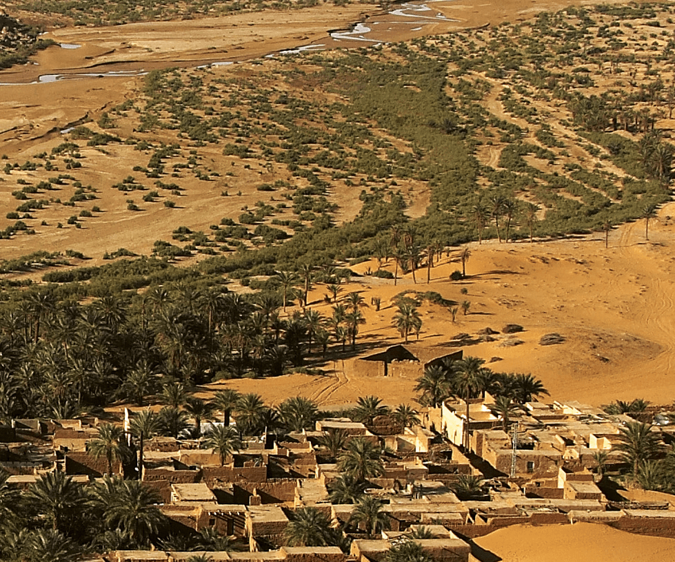 Doc. 3 L'oasis de Béni Abbès (Sahara algérien)