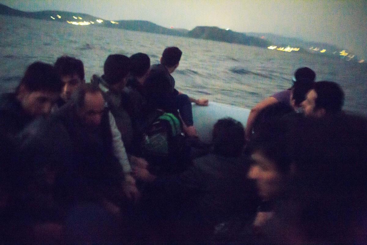 La traversée vers Samos (Grèce)