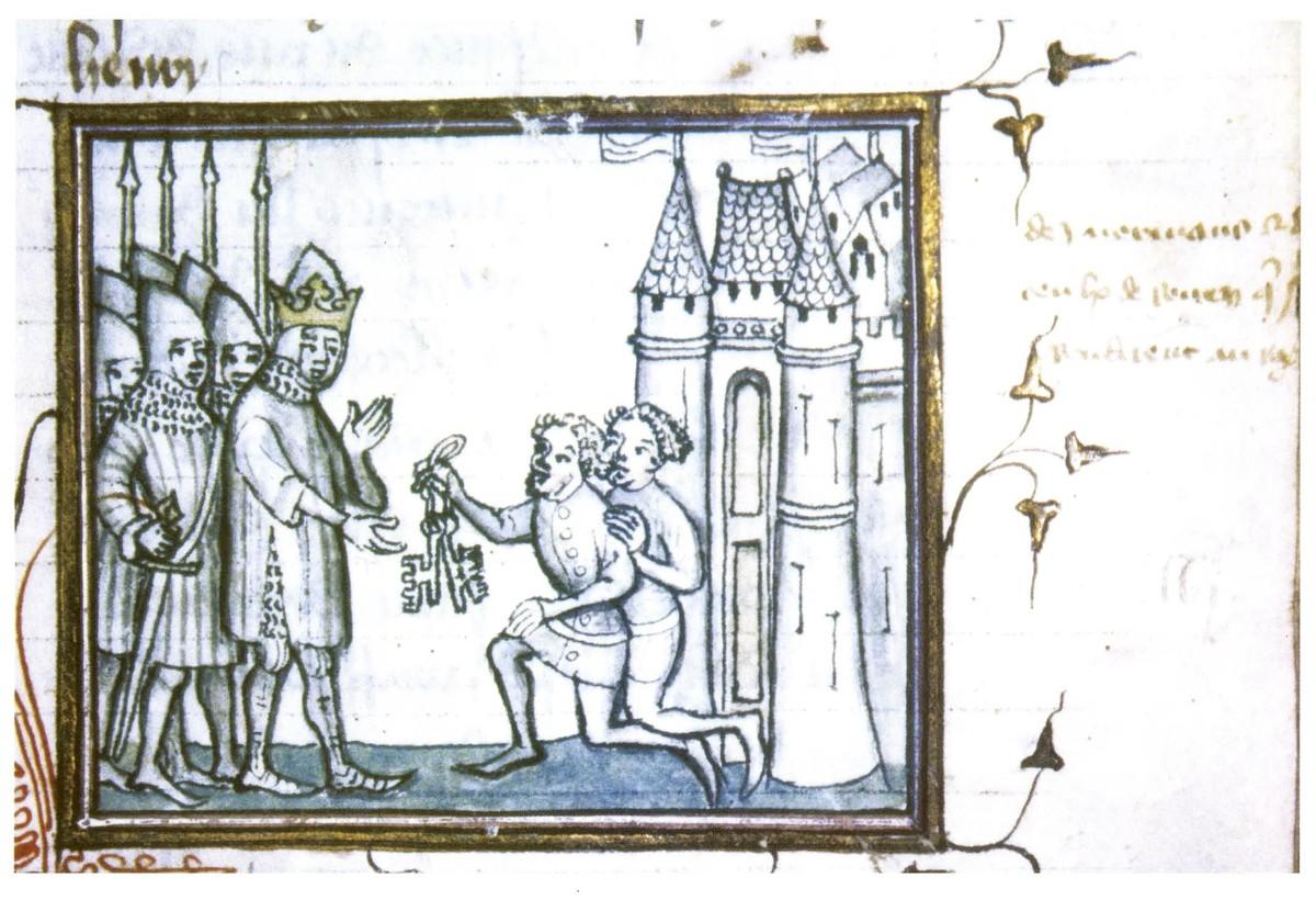 La ville de Rouen se rend au roi Philippe Auguste (1204)