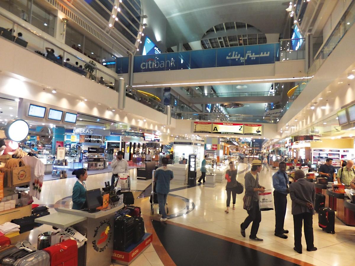 L'aéroport international de Dubaï, 2012.