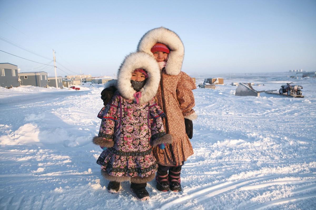 Jeunes filles inuits
