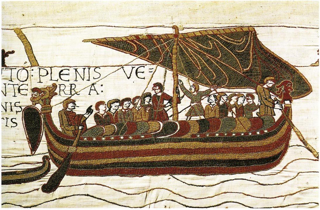 Un navire normand (ou knörr)
