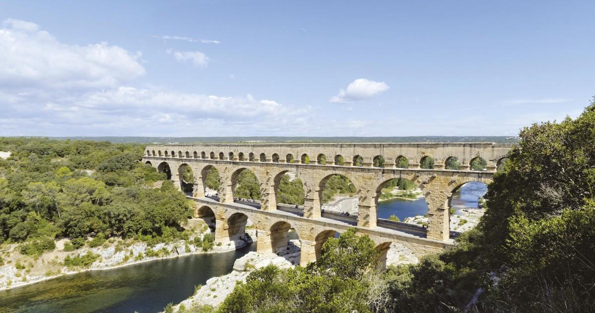 Pont-aqueduc romain du Gard
