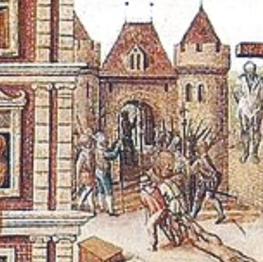 Le massacre de la Saint-Barthélémy, détail