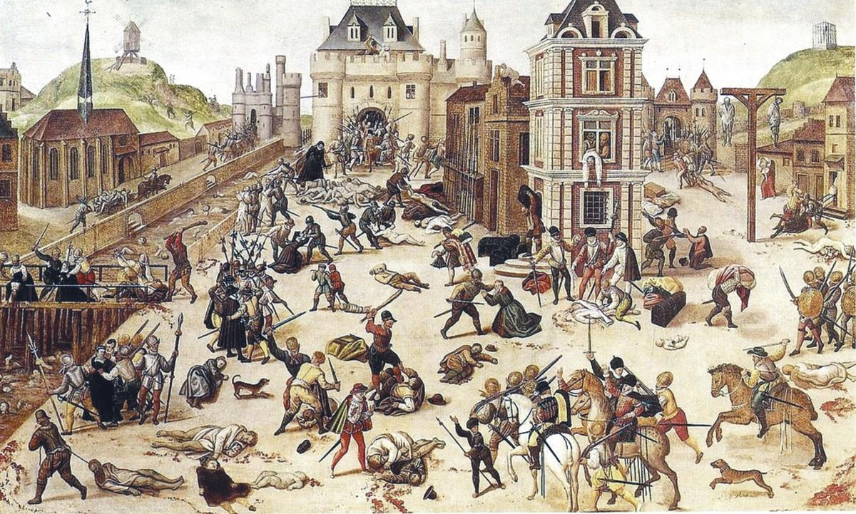Le massacre de la Saint-Barthélémy