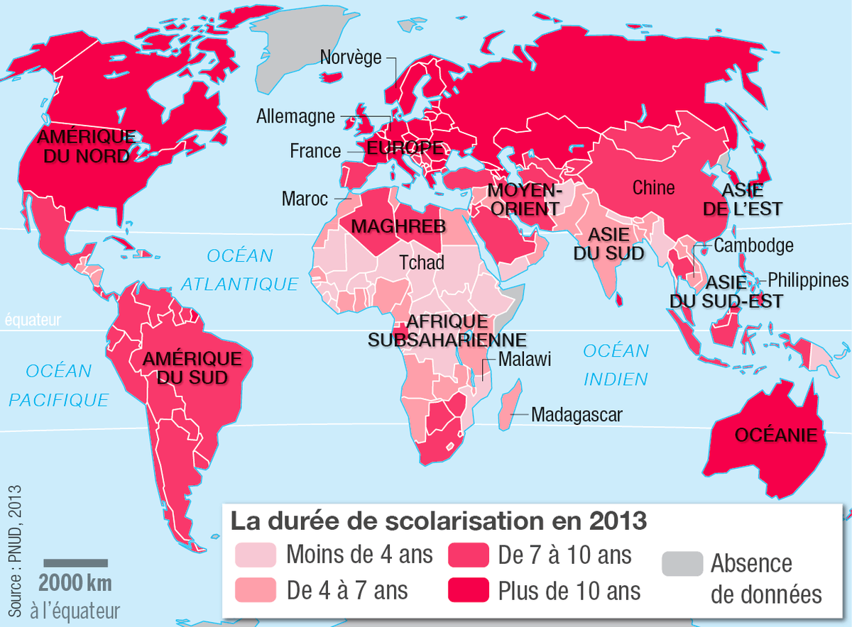 Les Inégalités De Richesse Et De Développement à Léchelle Mondiale 22 Lelivrescolairefr 5485