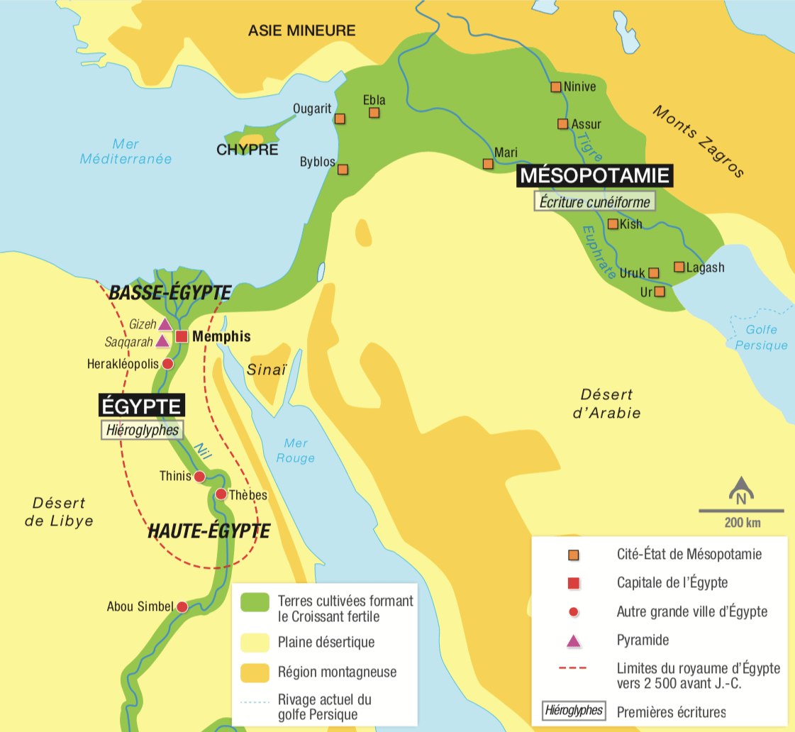 L'Orient ancien au IIIe millénaire avant J.-C.