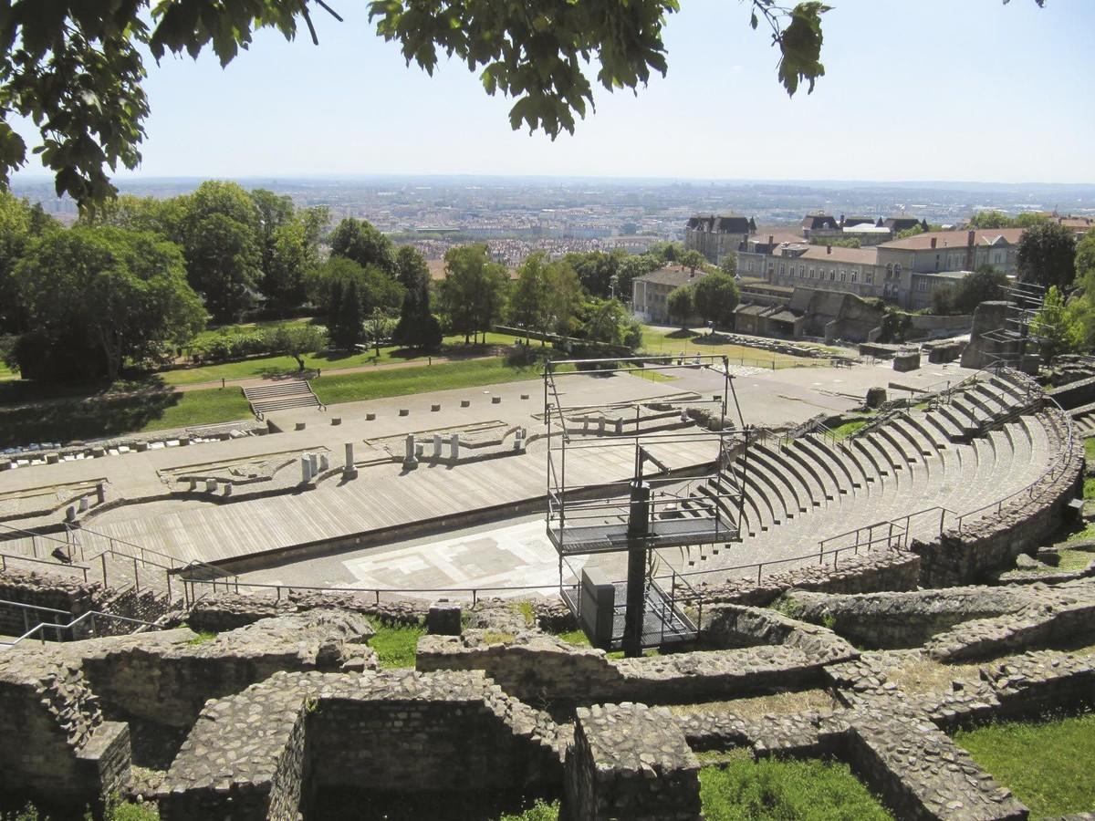 Le théâtre romain de Lugdunum (Lyon), capitale des Gaules, I<sup>er</sup> siècle avant J.-C.