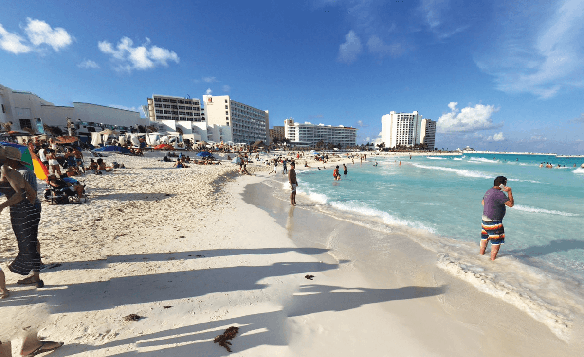 Plage de Cancun 