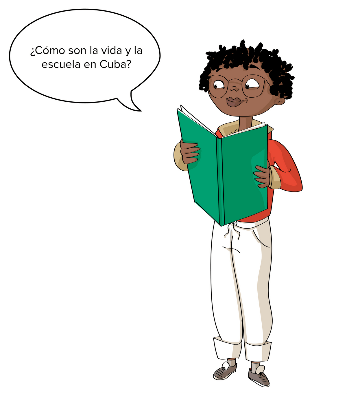 ¿Cómo son la vida y la escuela en Cuba?