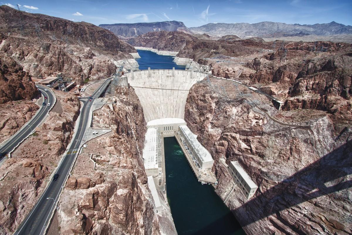 Centrale hydroélectrique Hoover, Nevada.