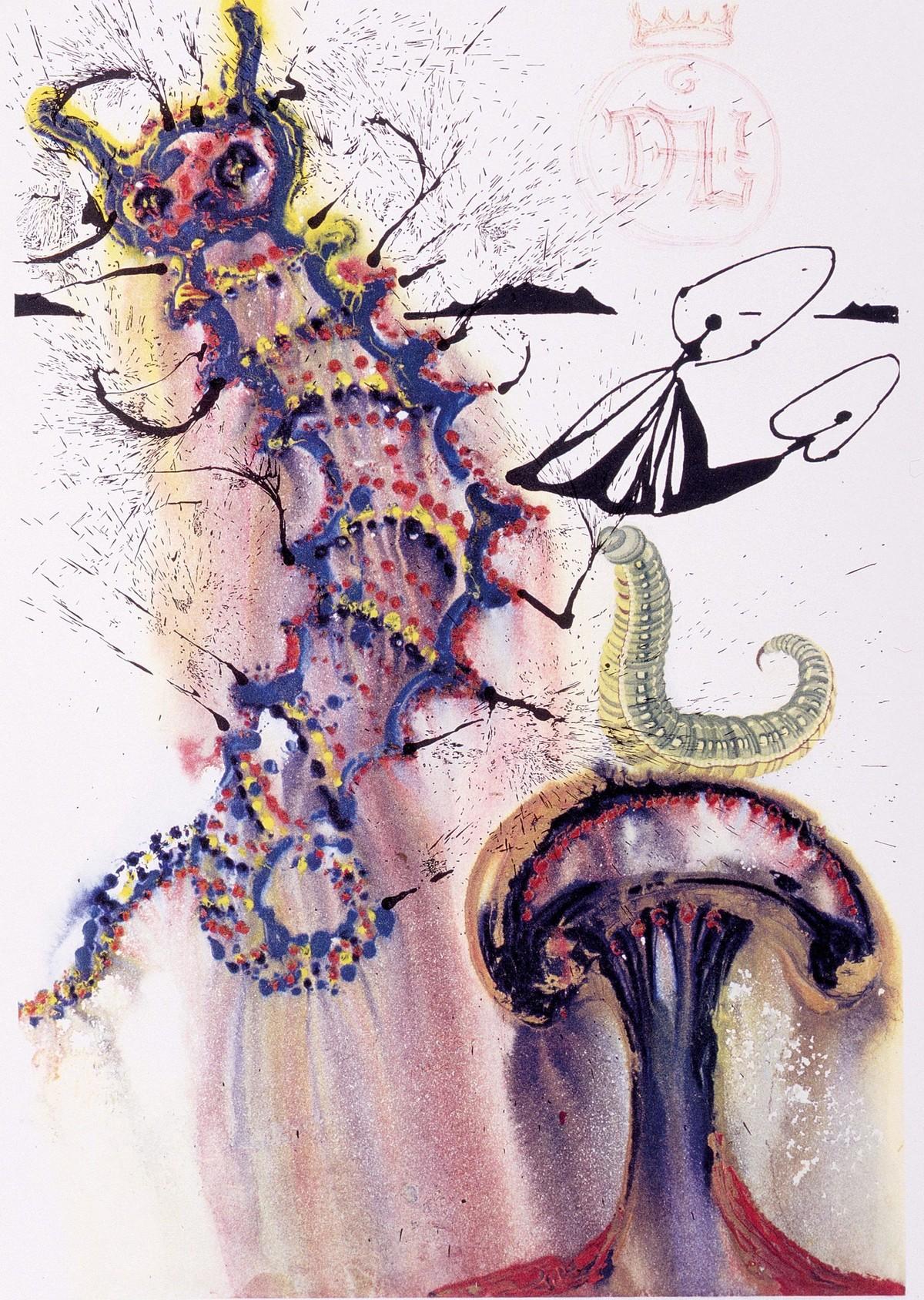 Alicia en el País de las Maravillas, Dalí