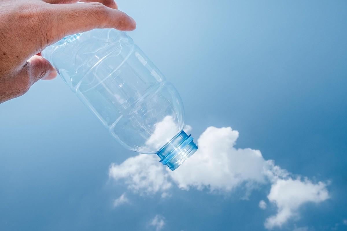 Un nuage dans une bouteille ?