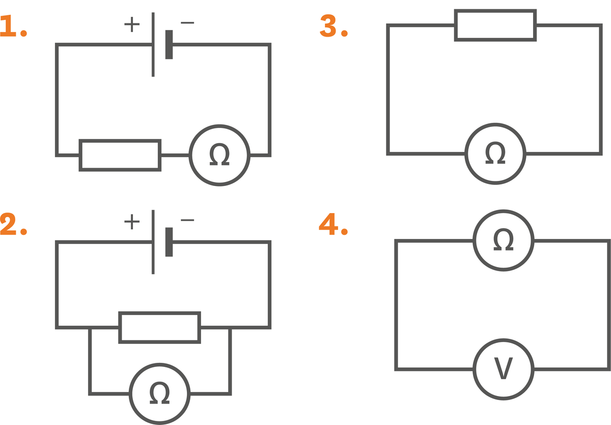 Comment Representer Une Resistance Ohmique Sur Un Schema De Circuit Exercices | Lelivrescolaire.fr