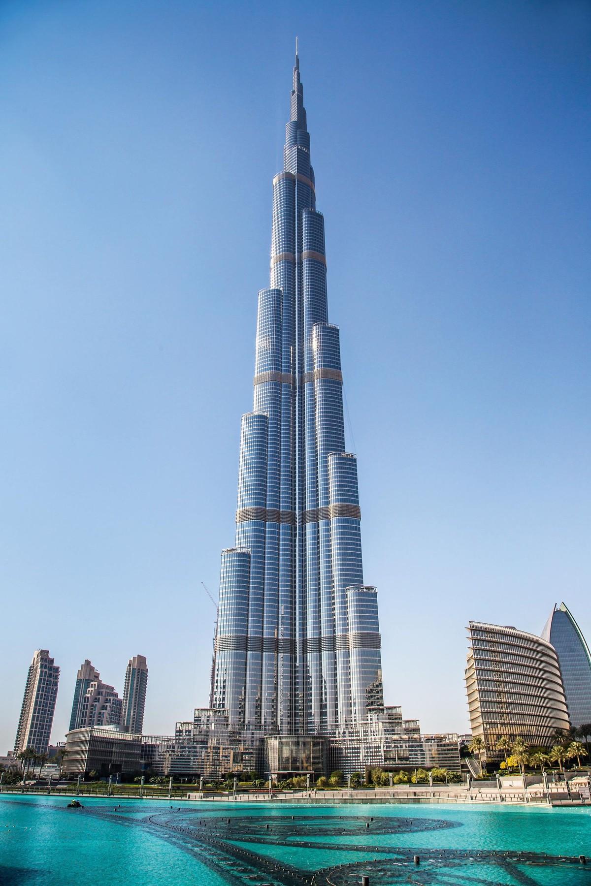 Photographie de la tour Burj Khalifa.