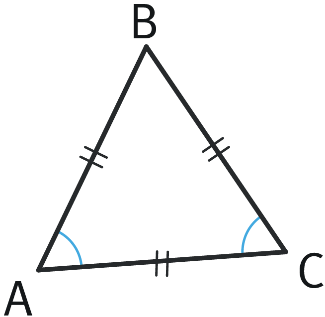 triangle équilatéral ABC