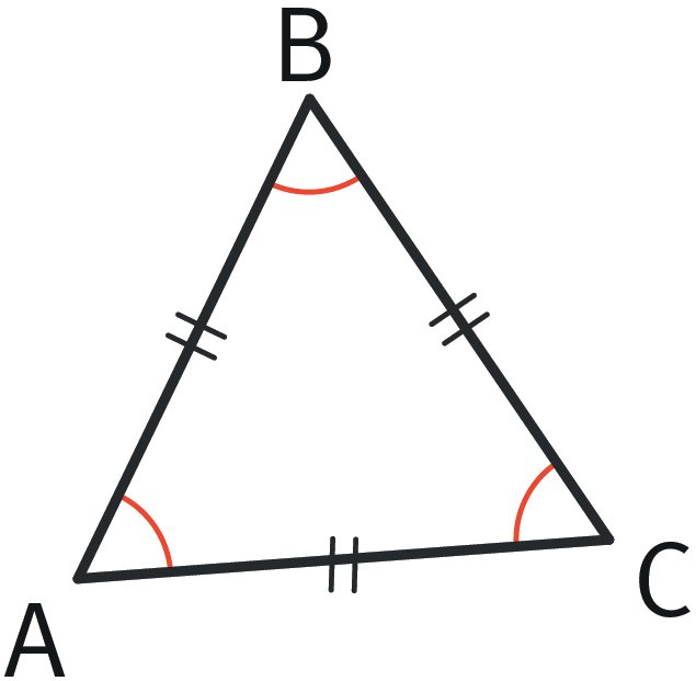 Triangle équilatéral ABC