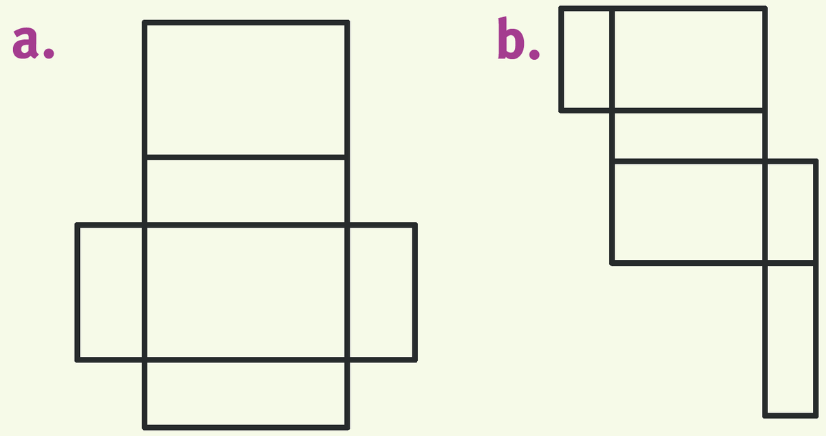 Illusrtation de deux parallélépipèdes rectangles.