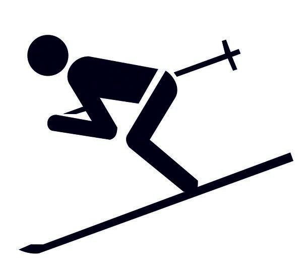 Icone d'un skieur