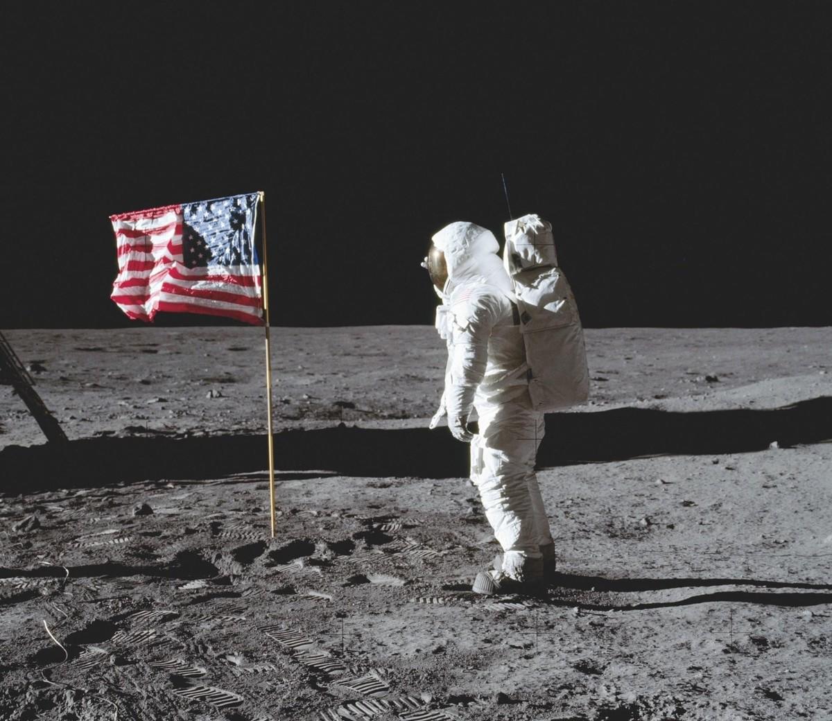 Le 21 juillet 1969 : les Américains sur la lune