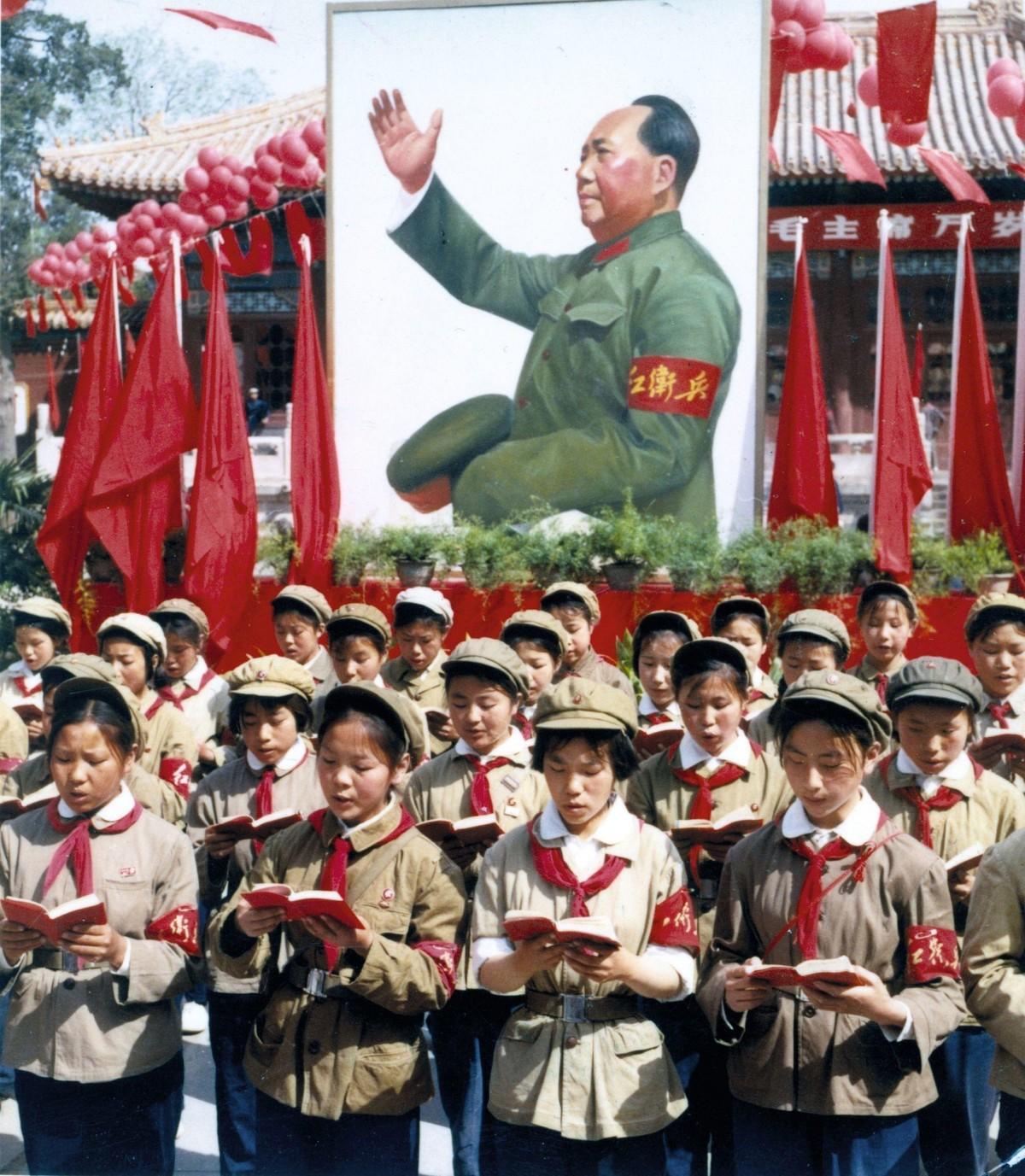 Rassemblement de gardes rouges à Pékin, 1966