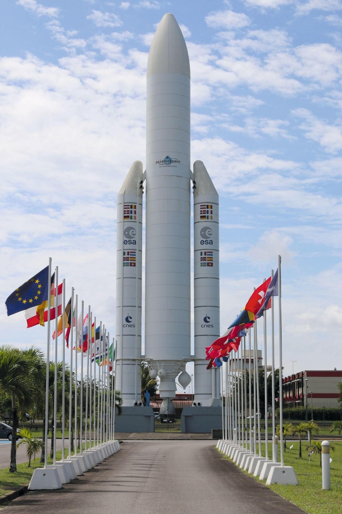 Le centre spatial guyanais
à Kourou