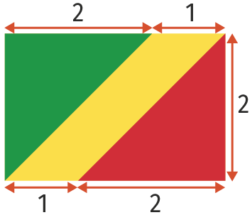 Ancien drapeau de la République du Congo