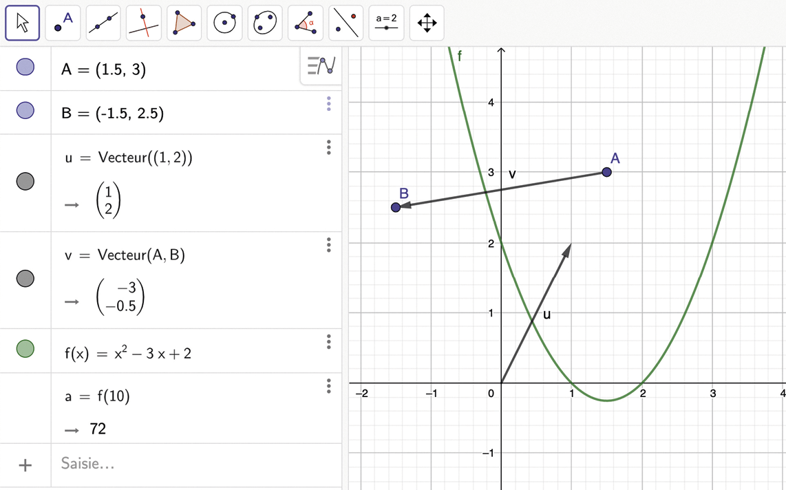 GeoGebra Lelivrescolaire.fr