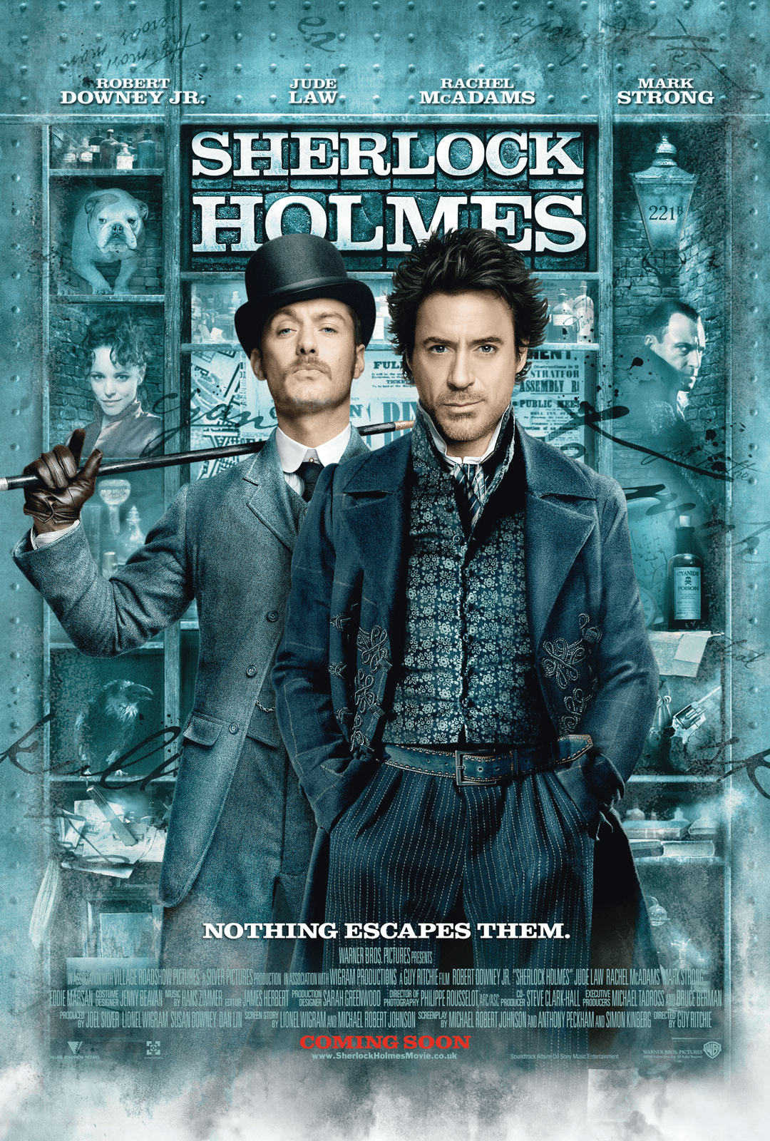 Poster du film Sherlock Holmes