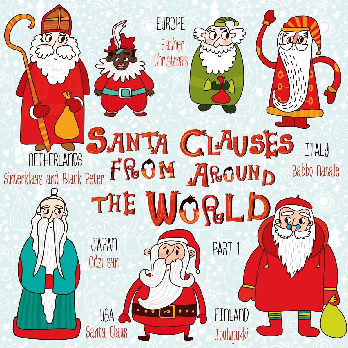 Santa Clauses from around the world