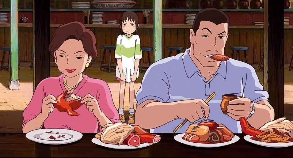 Extrait du Voyage de Chihiro,2001