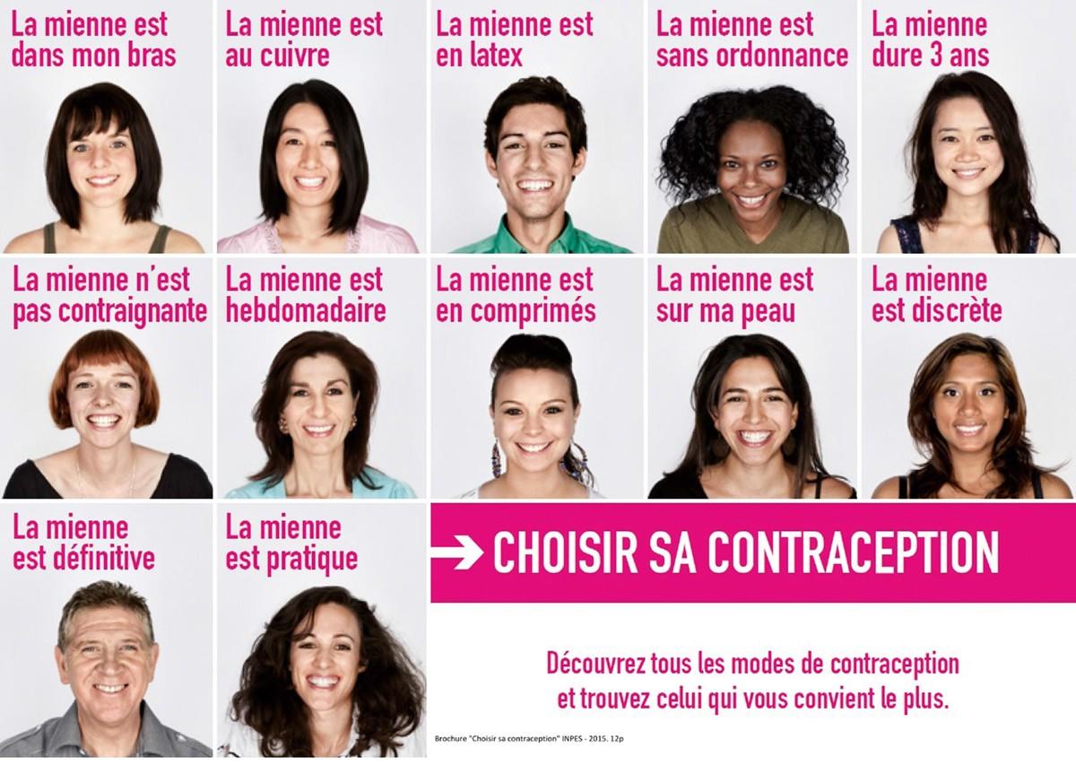 Les différents moyens de contraception (www.choisirsacontraception.fr).