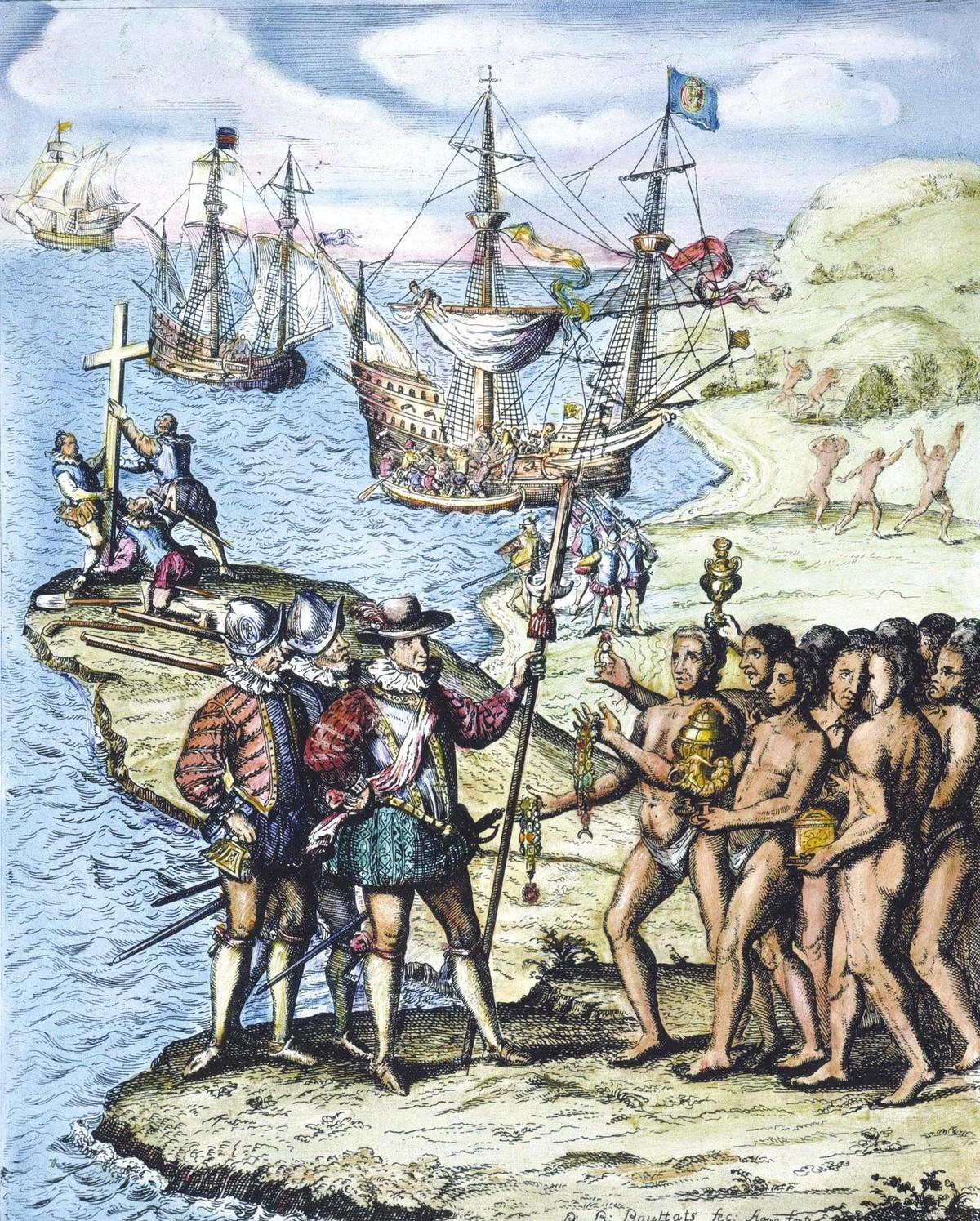 Colomb à Hispaniola