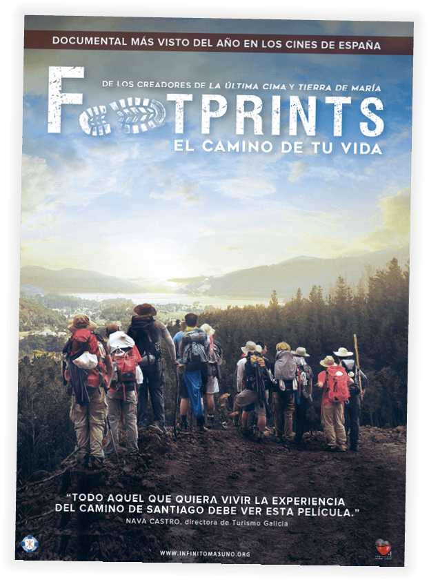 Cartel del documental Footprints, Juan Manuel Cotelo, 2016